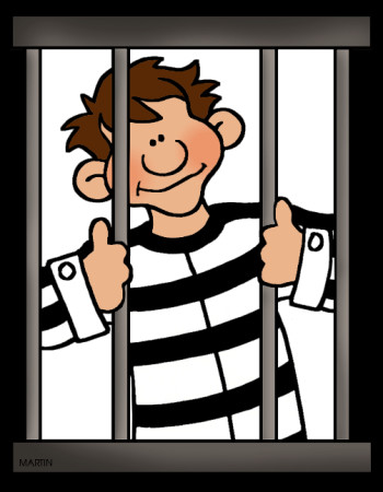 350x450 Man Clipart Jail