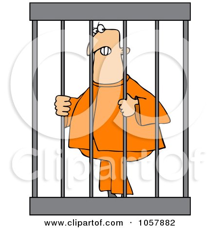 450x470 Royalty Free (Rf) Clipart Of Behind Bars, Illustrations, Vector
