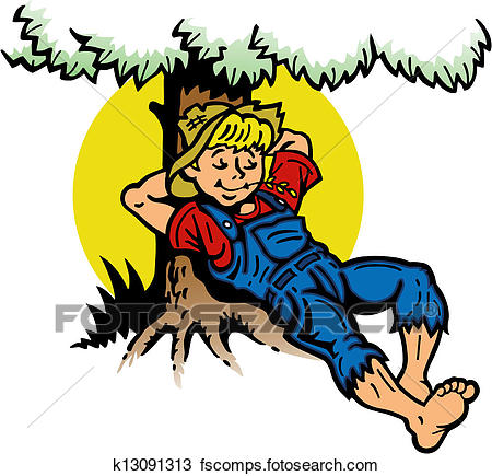 450x435 Clipart Of Lazy Boy K4196663