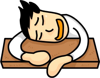 340x267 Resting Clipart Lazy Student