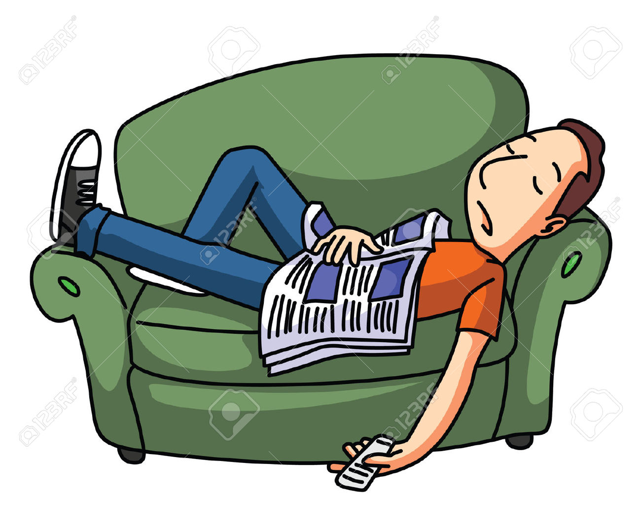 1300x1077 People Being Lazy Clipart