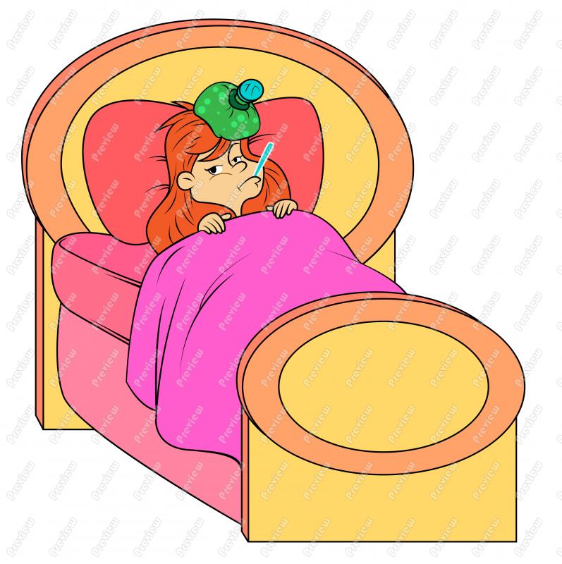 797x800 Clip Art Sick Woman Clipart