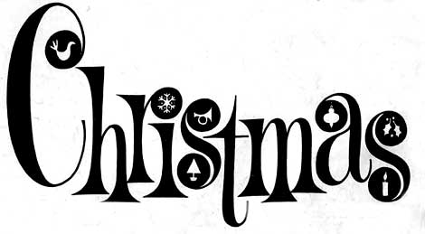 470x259 Christmas Words Clipart