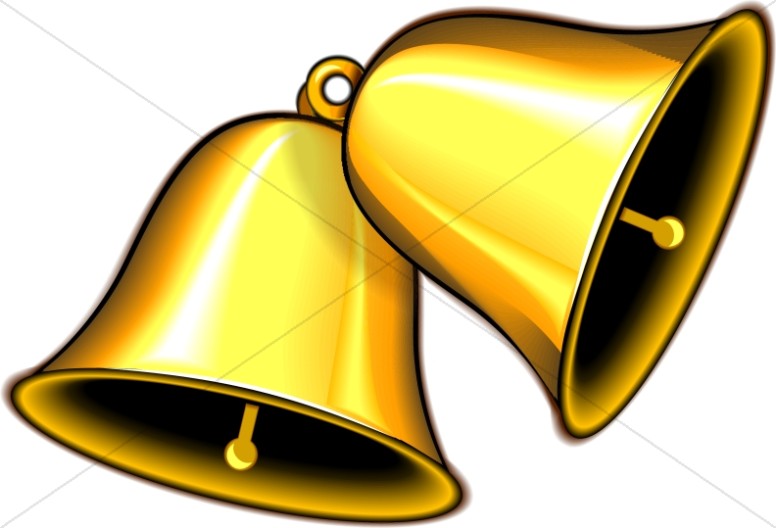 776x528 Pair Of Ringing Gold Bells Church Bell Clipart