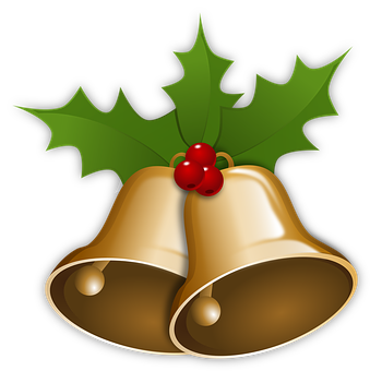 339x340 Christmas Clip Art Bells Free