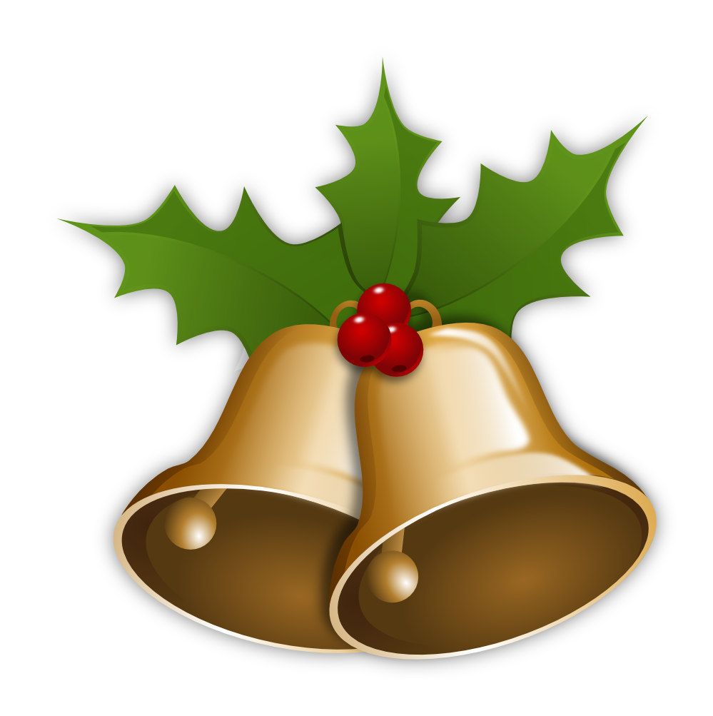 999x1003 Bell Clipart Christmas Tree Decoration