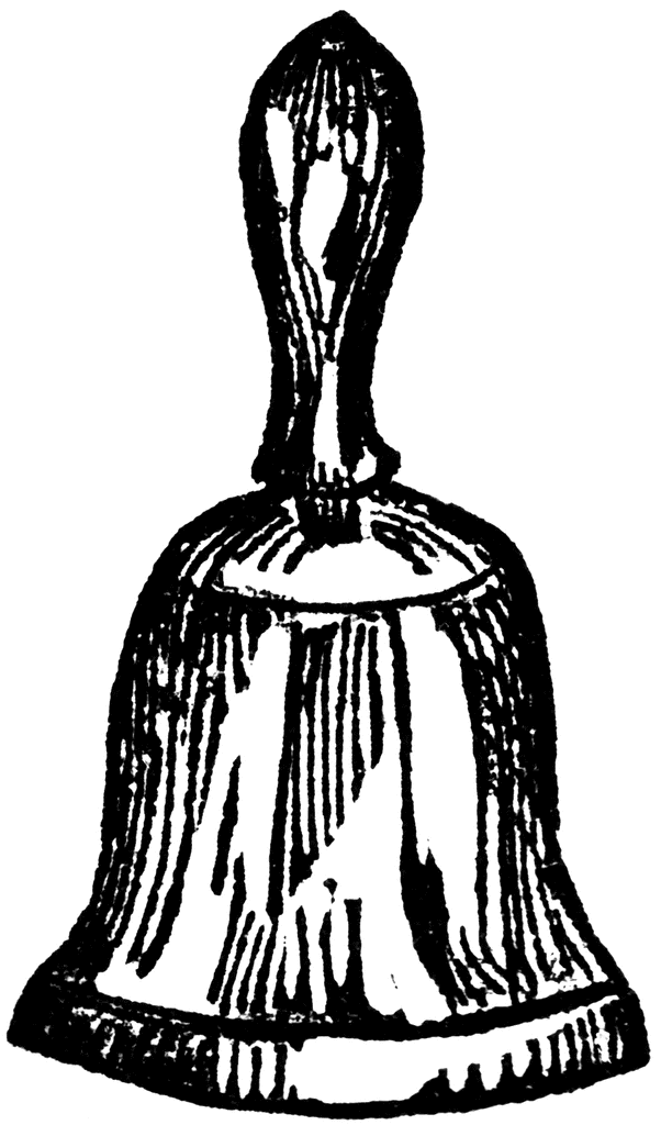 602x1024 Hand Bell Clipart Etc
