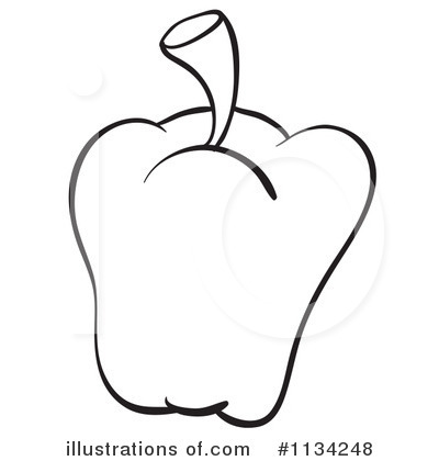 400x420 Pepper Clipart Outline