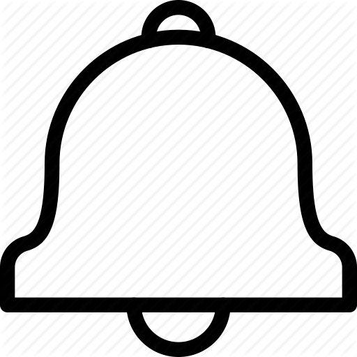 512x512 Bell Clipart Outline