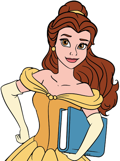 421x565 Disney's Belle Clip Art 2 Disney Clip Art Galore