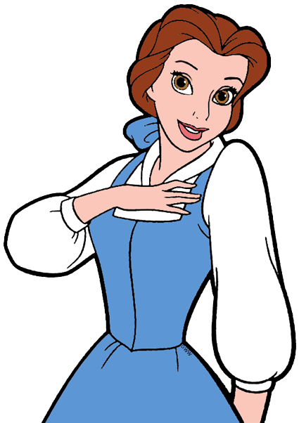 425x602 Disney's Belle Clip Art 5 Disney Clip Art Galore