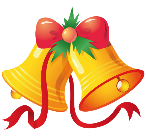 512x480 Bell Clipart Christmas Bell