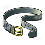 160x160 Black Belt Clipart