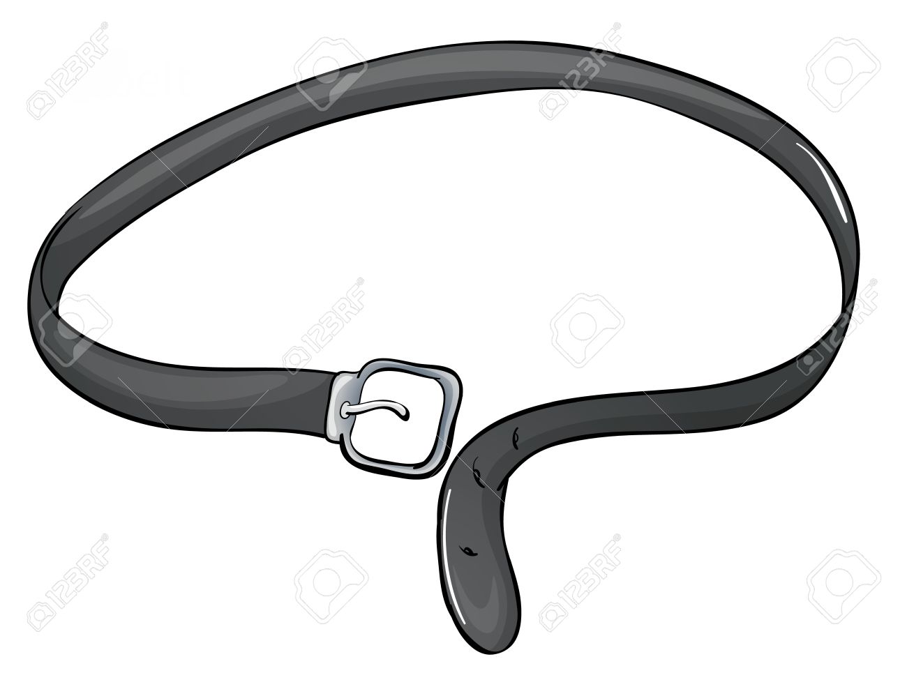 1300x988 Black Belt Clipart