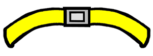 300x110 Seat Belts Clipart