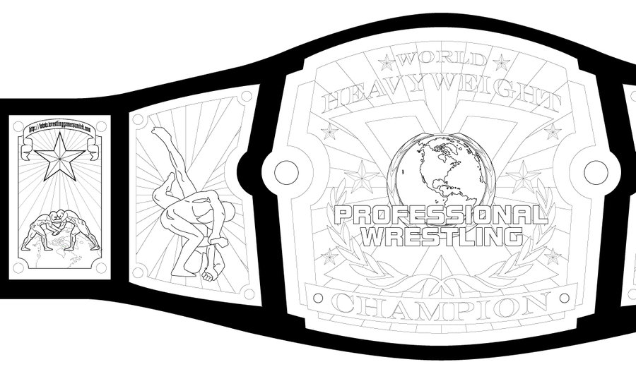 900x530 Wrestling Belts By Guerrillasuit