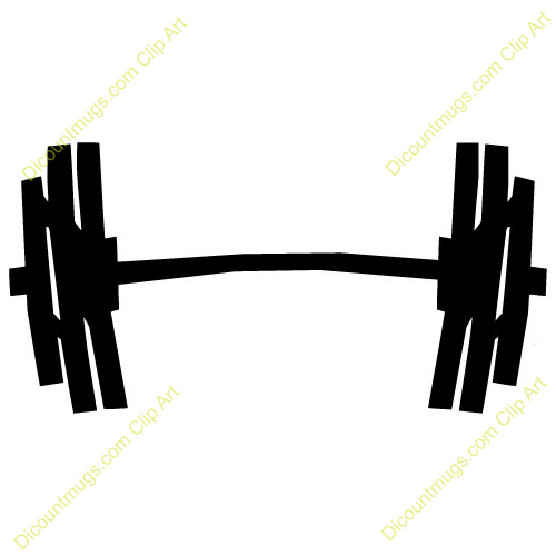 500x500 Bar Clipart Weight Lifting