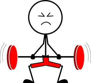 300x272 Barbell Clip Art 2
