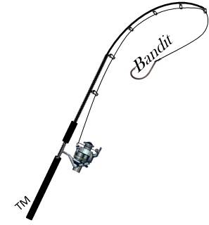 297x320 Fishing Rod Clipart Bent