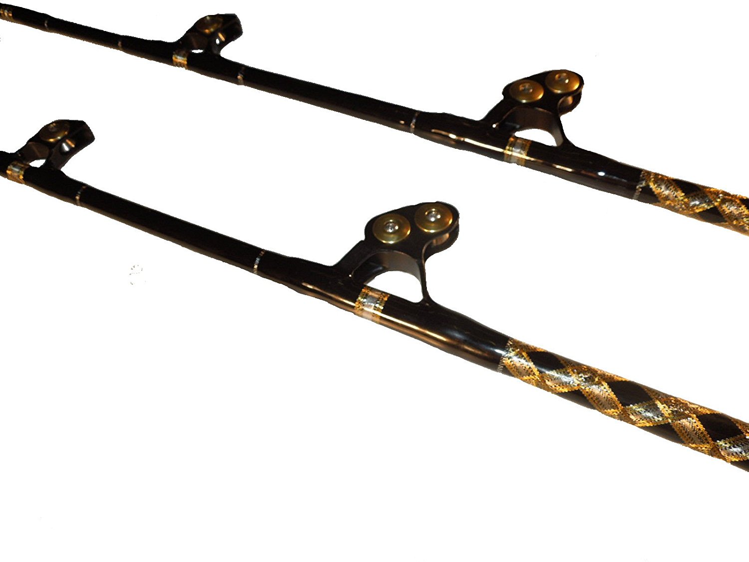 1500x1125 Bent Butt Fishing Rod 100 120 Lb. (2 Rods) Blue