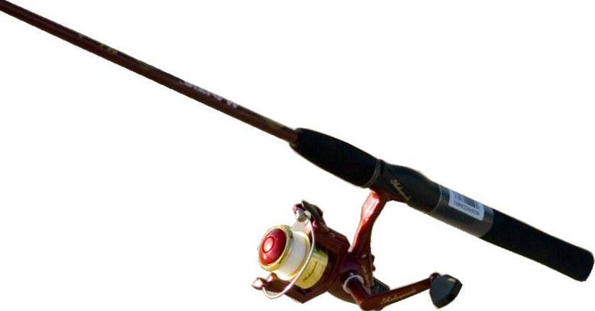840x440 Fishing Rod Clipart Real