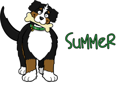395x291 Bernese Mountain Dog Clipart Png Cartoon