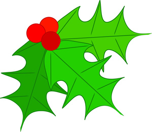 300x261 Free Free Holly Clip Art Image 0515 1012 0219 3215 Christmas Clipart