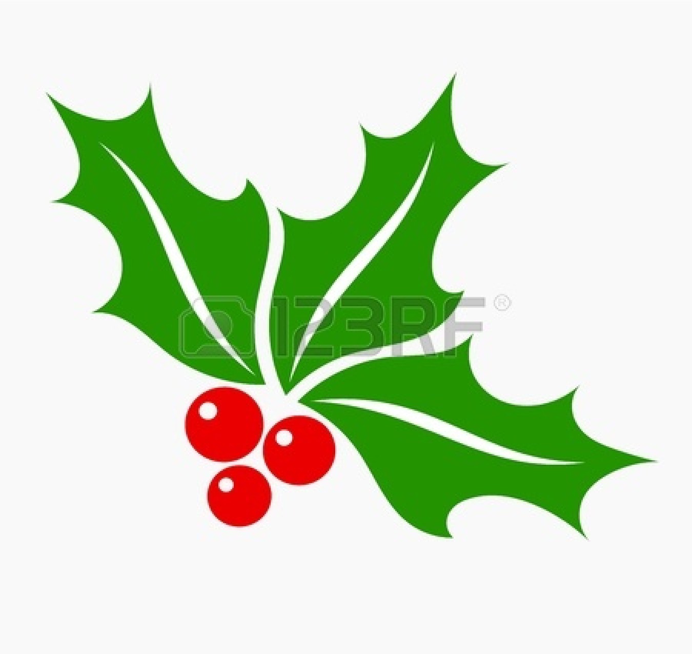 1350x1275 Holly Leaf And Berries Clip Art Clipart