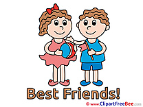 208x156 Best Friends Clip Art Images In High Resolution For Free