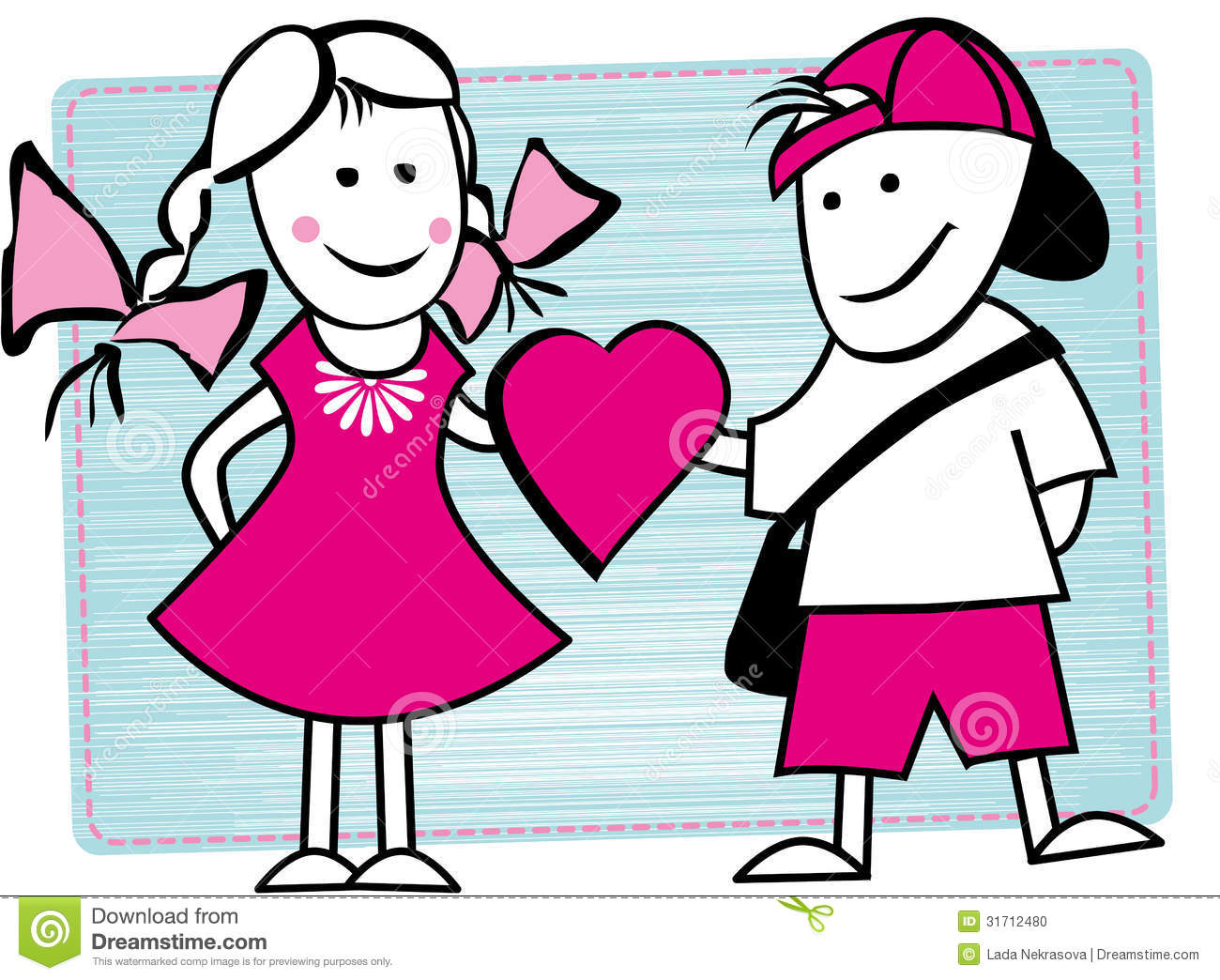 1300x1044 And Girl Best Friends Clipart