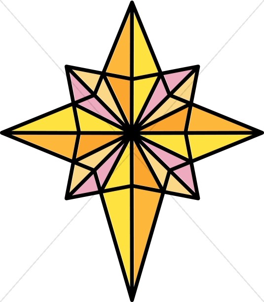 535x612 Bright Clipart Star Bethlehem