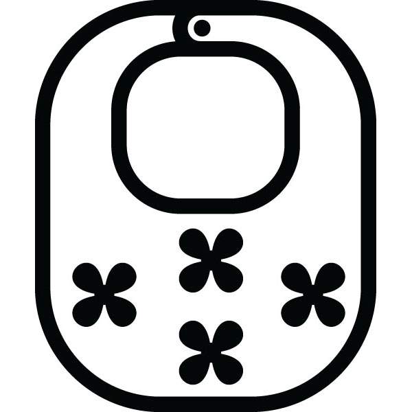 600x600 Baby Bib Clip Art For Babies Amp Kids Personalized Gifts