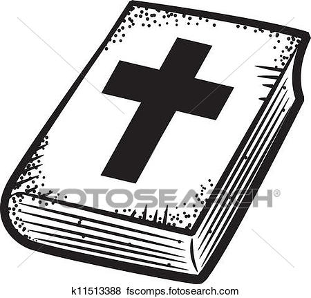 450x431 Clip Art Of Bible Doodle K11513388