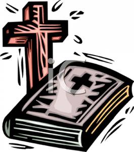 265x300 Image A Wooden Cross And The Holy Bible