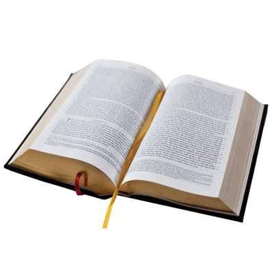 400x400 Bible With Cross Transparent Png