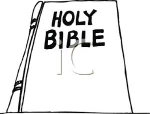 300x229 Black And White Bible People Clipart