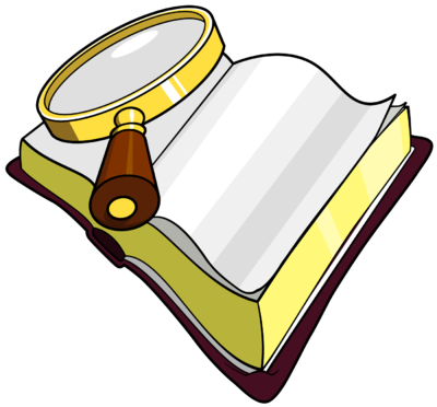 400x372 Image Magnifying Glass Over Bible With The Words Seek Lord Clipart