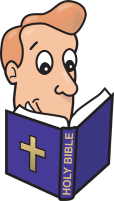 228x400 Image Man Reading Bible Bible Clip Art