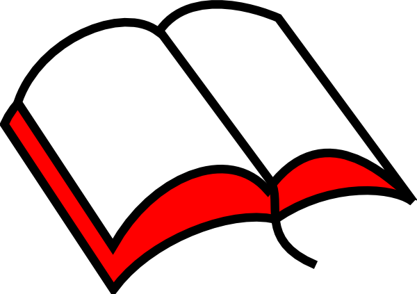 600x423 Open Bible Clip Art 5