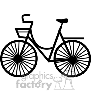 300x300 Bicycle Clipart Basket Clip Art