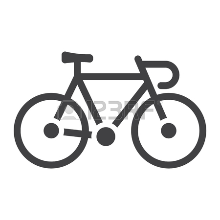 450x450 Bicycle Line Icon, Transport And Vehicle, Bike Sign Vector