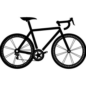 300x300 Bicycle Vector Image