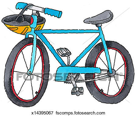 450x382 Stock Illustration Of Bicycle Amp Helmet X14395067