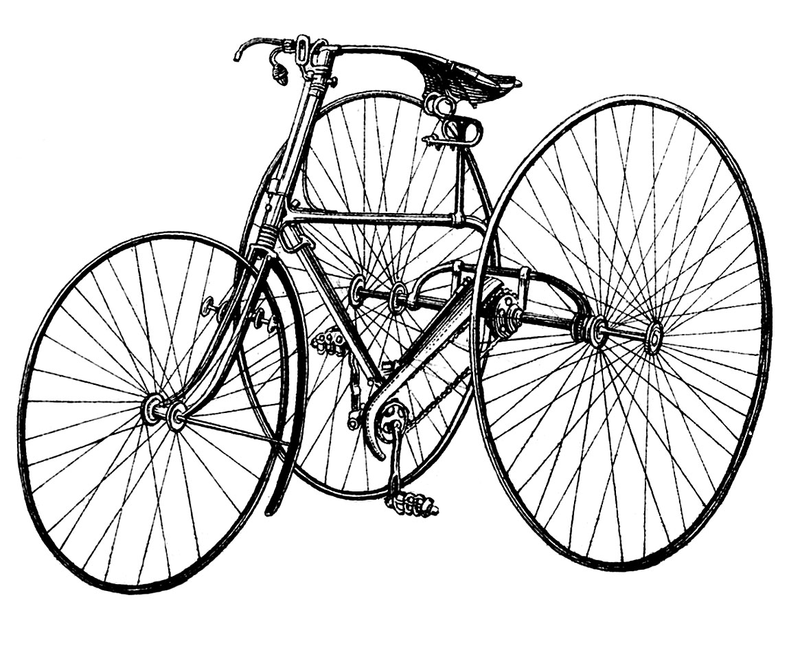1149x940 Vintage Clip Art Early Bicycle