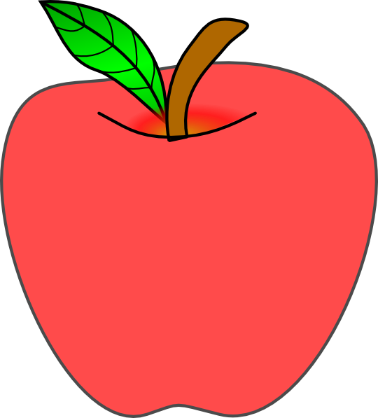 540x597 Big Apple Clip Art