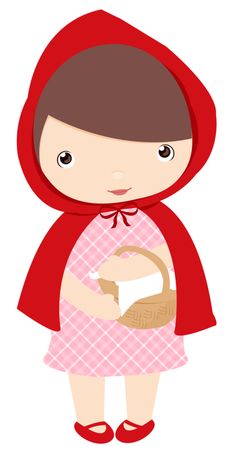 236x457 Little Red Riding Hood Clip Art