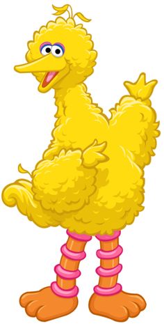 236x468 Street Big Bird Clipart