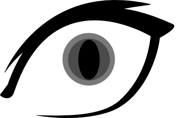 600x392 Big Red Eye Clip Art