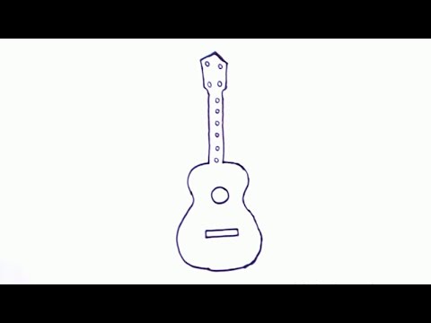 480x360 How To Draw A Guitar