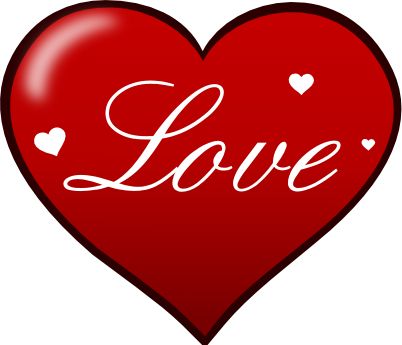 402x345 Valentine's Day Clipart Big Heart